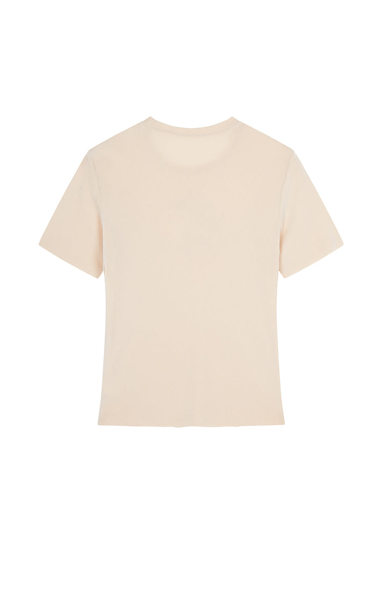 T-Shirt / JNBY X-Shaped Dog Graphic Fitted T-Shirt