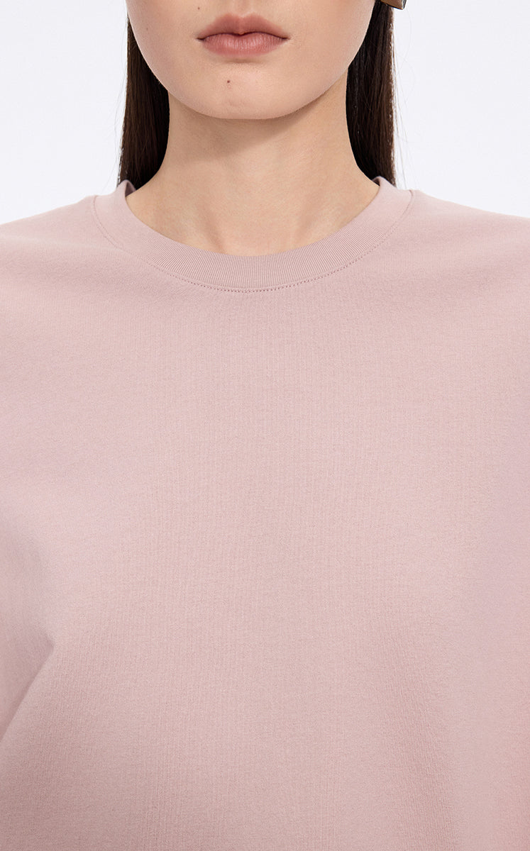 T-Shirt / JNBY Oversized Cotton Short Sleeve T-Shirt