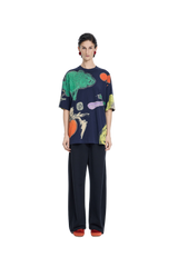 T-Shirt / JNBY Vegetable Graphic Cotton T-Shirt