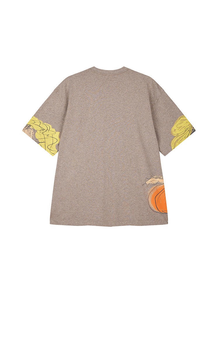 T-Shirt / JNBY Vegetable Graphic Cotton T-Shirt