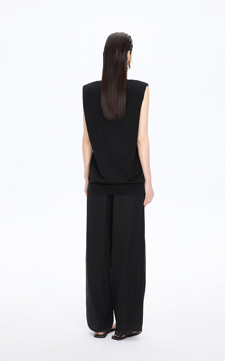 Tank Top / JNBY Silk-Touch Cotton Knit Tank