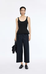 Tank Top / JNBY Sculpted Knit Cotton Tank