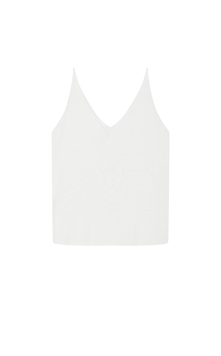 Top / JNBY Silk Knit V-Neck Camisole