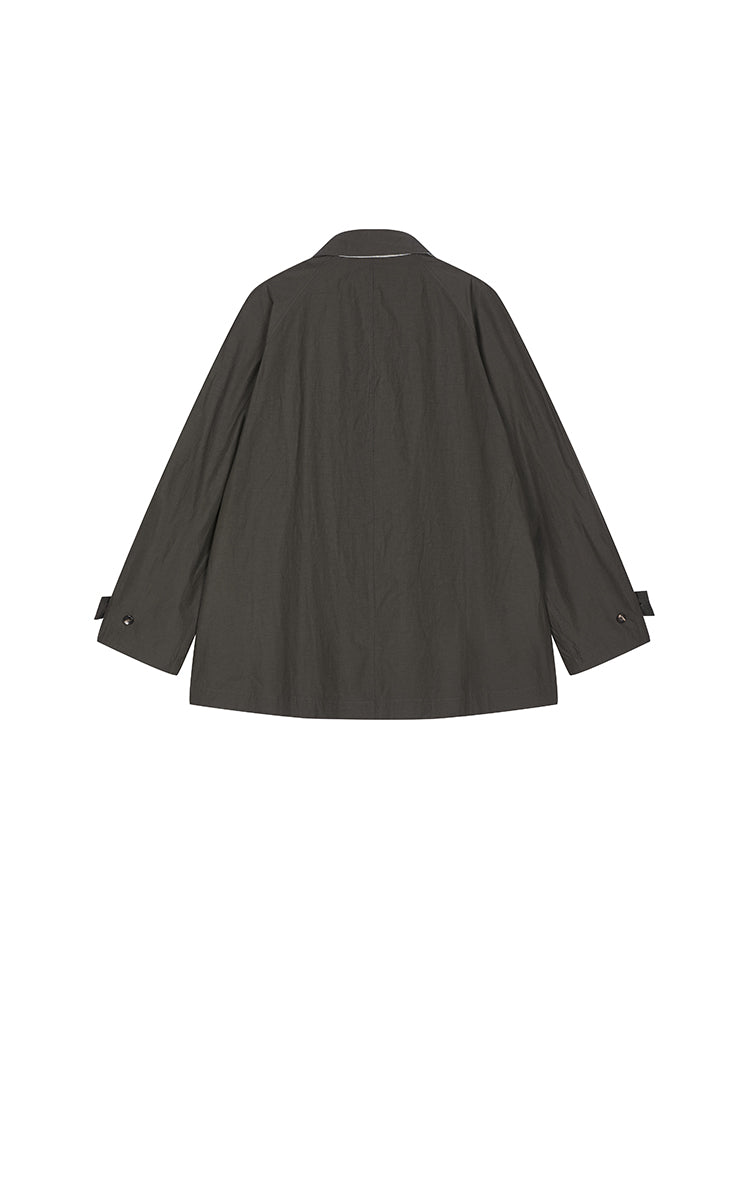 Trench Coat / JNBY A-Line Cotton Blend Trench Coat