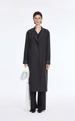 Trench Coat / JNBY Longline Trench Coat with Back Vent