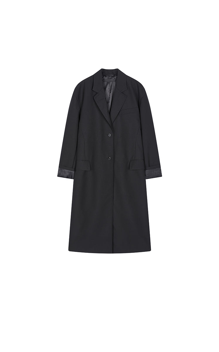 Trench Coat / JNBY Longline Trench Coat with Back Vent