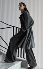 Trench Coat / JNBY Minimal Relaxed Raglan Long Trench