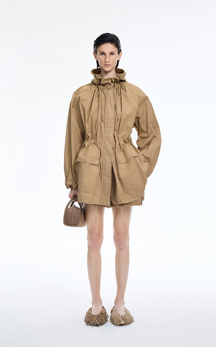Trench Coat / JNBY Oversize H-Shaped Raglan Trench Coat