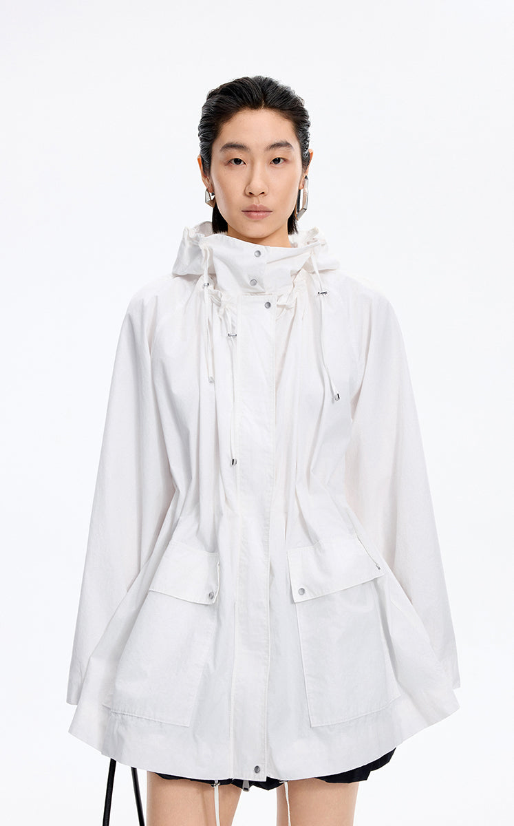 Trench Coat / JNBY Oversize H-Shaped Raglan Trench Coat