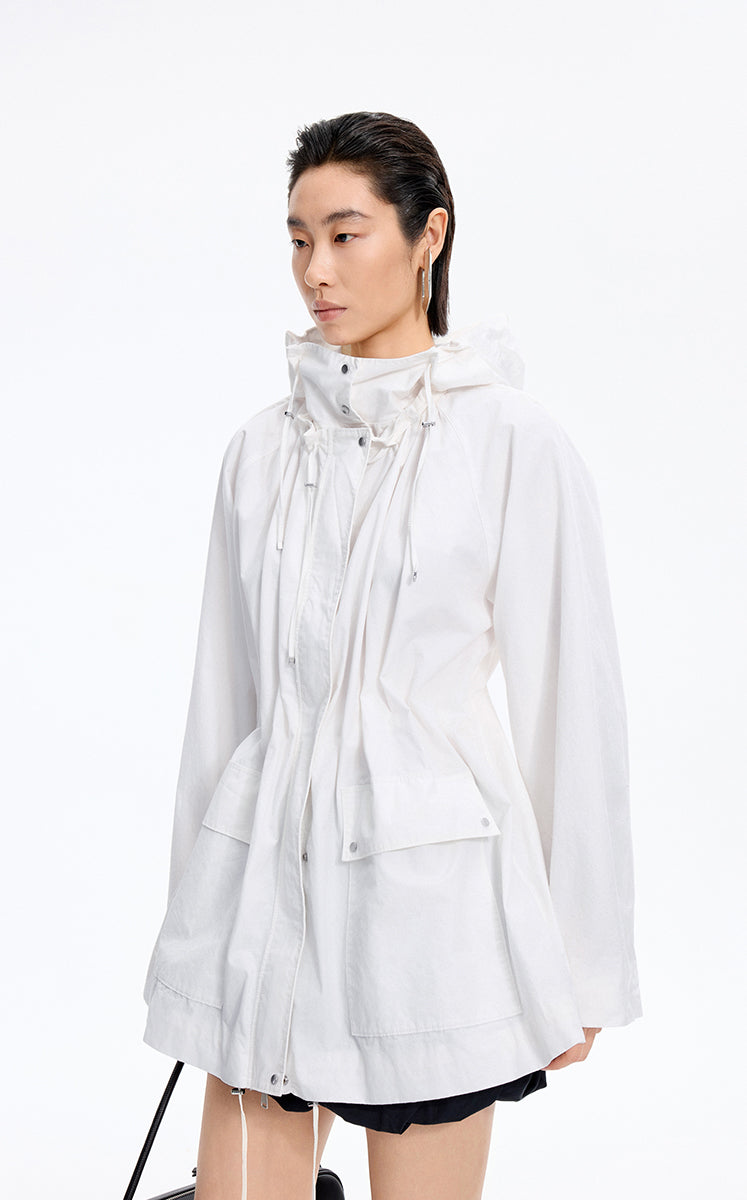 Trench Coat / JNBY Oversize H-Shaped Raglan Trench Coat