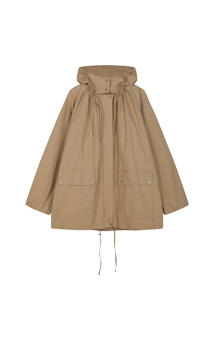 Trench Coat / JNBY Oversize H-Shaped Raglan Trench Coat