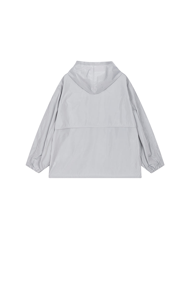 Trench Coat / JNBY Taffeta Oversized Hooded Short Trench