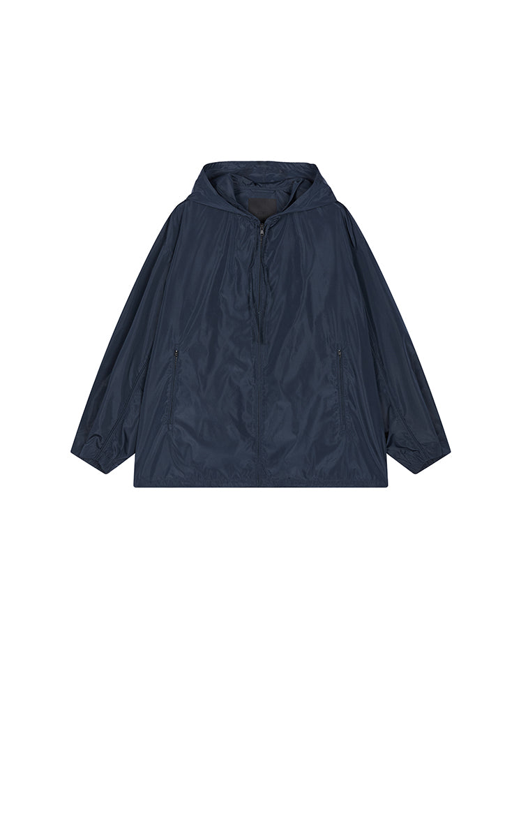 Trench Coat / JNBY Taffeta Oversized Hooded Short Trench