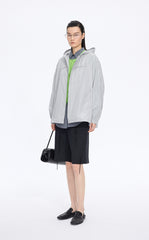Trench Coat / JNBY Taffeta Oversized Hooded Short Trench