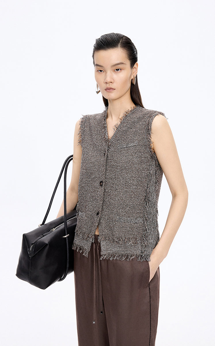 Vest / JNBY Cotton Knit Layering Vest