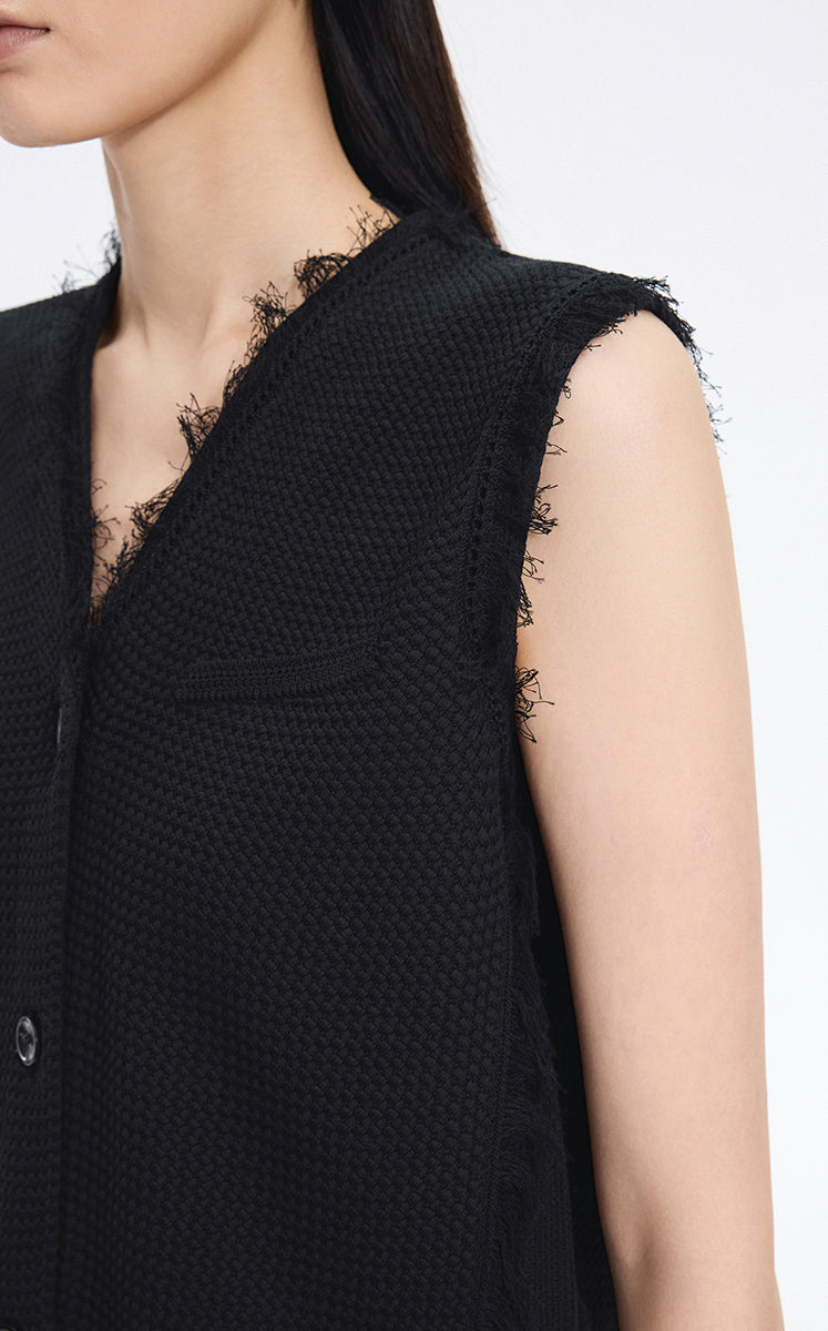 Vest / JNBY Cotton Knit Layering Vest