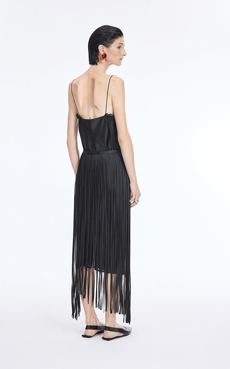 Vest / JNBY Lace Trim Acetate Blend Camisole Tank