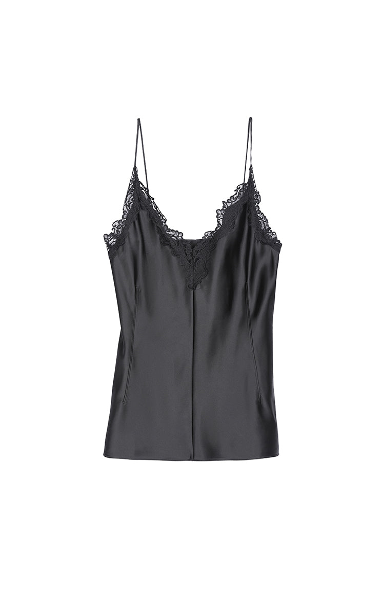 Vest / JNBY Lace Trim Acetate Blend Camisole Tank