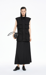 Vest / JNBY Long Cotton Utility Vest