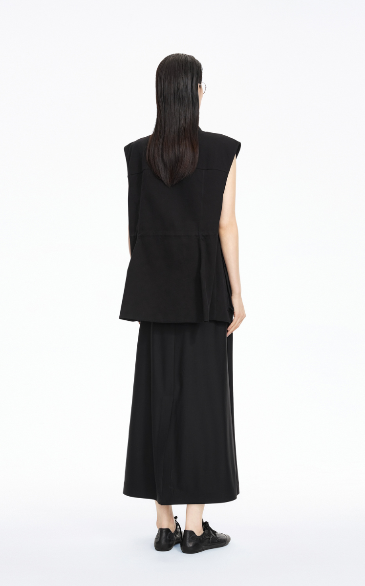 Vest / JNBY Long Cotton Utility Vest