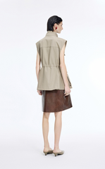 Vest / JNBY Long Cotton Utility Vest