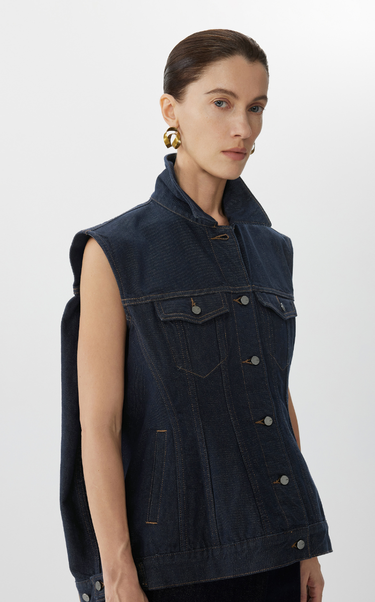 Vest / JNBY Oversized Mid-Length Vest