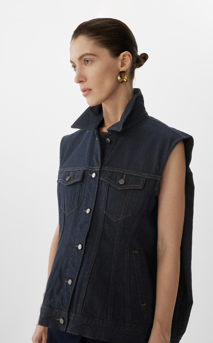 Vest / JNBY Oversized Mid-Length Vest