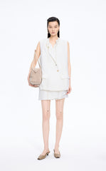 Vest / JNBY Sculptural Drawstring Neckline Vest