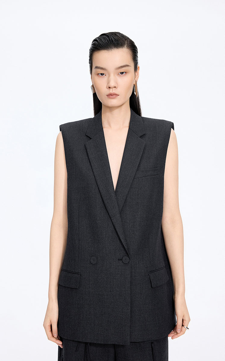 Vest / JNBY Structured Longline H-Shape Vest