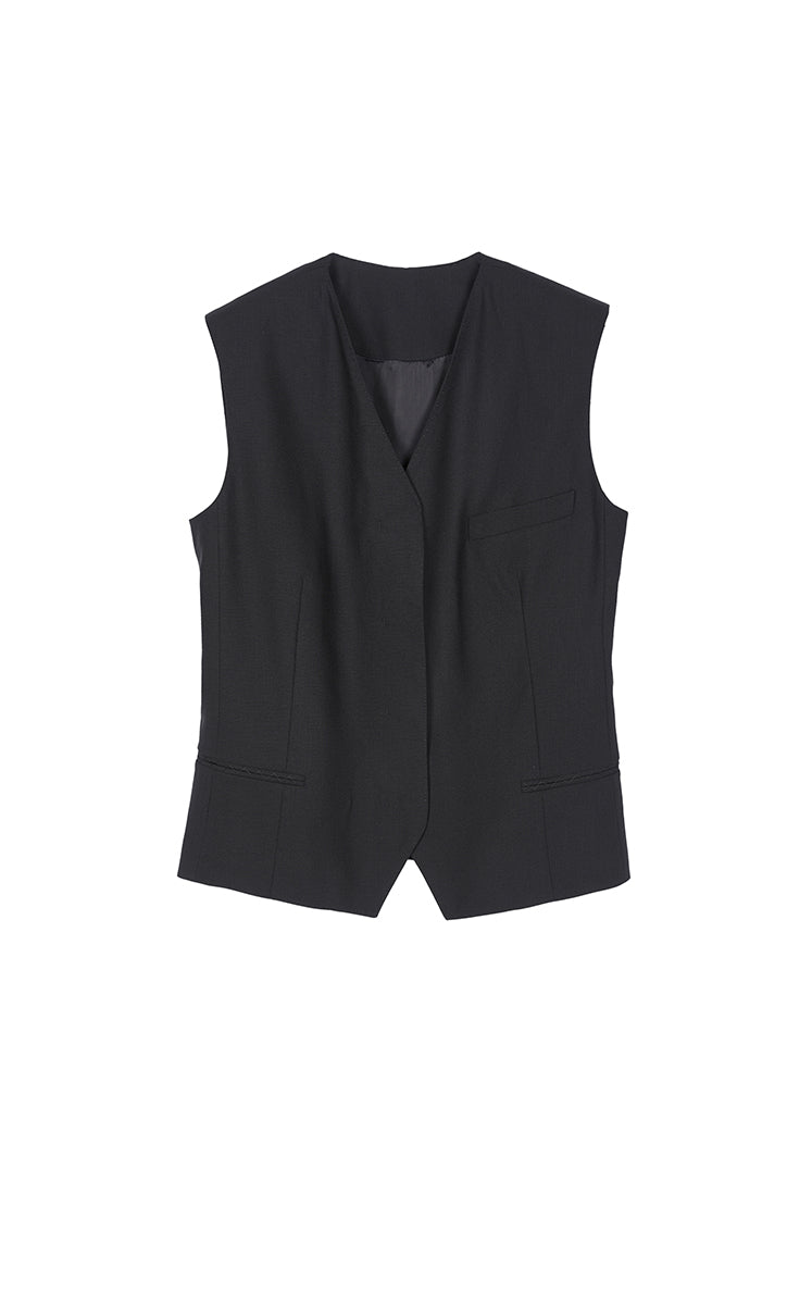 Vest / JNBY Brewed Protein Wool Tailored Vest