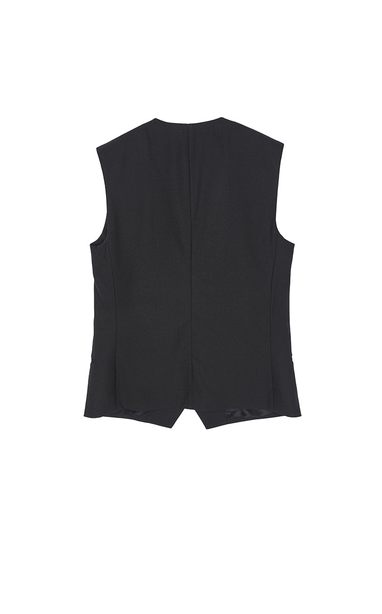 Vest / JNBY Brewed Protein Wool Tailored Vest