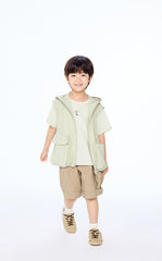 Vest / jnby by JNBY Water-Repellent Hooded Kids Vest