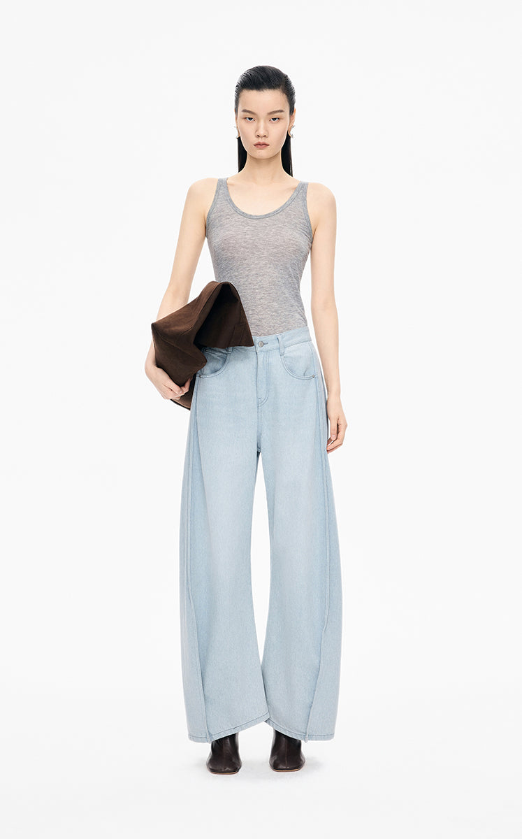 Vest / JNBY Fitted Wool-Blend Vest