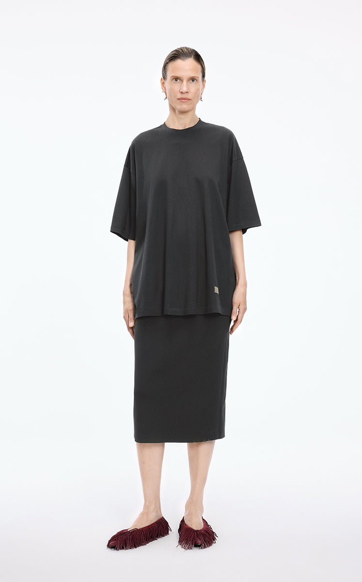 T-Shirt / JNBY Shadow Art Graphic Cotton Tee