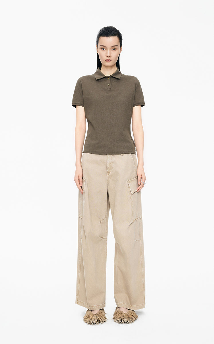 T-Shirt / JNBY Classic Cotton Polo Tee