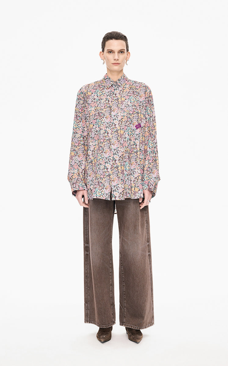 Shirt / JNBY Liberty Botanical Print Cotton Shirt