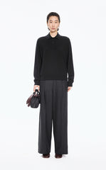 Sweater / JNBY O-shaped Wool-Cashmere Pullover