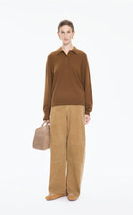 Sweater / JNBY O-shaped Wool-Cashmere Pullover