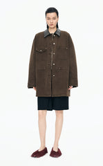 Jacket / JNBY Oversized Cotton Utility Jacket