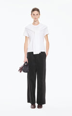 Pants / JNBY Wide-Leg Corduroy Drawstring Trousers