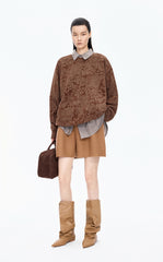 Shorts / JNBY A-Line Wool Cashmere Blend Shorts