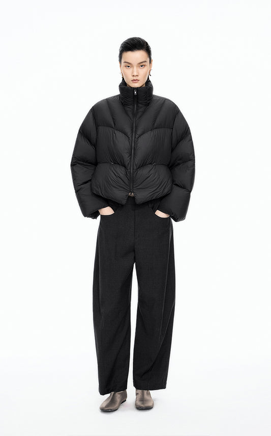 Down Coat / JNBY Oversized O-line Short Down Coat