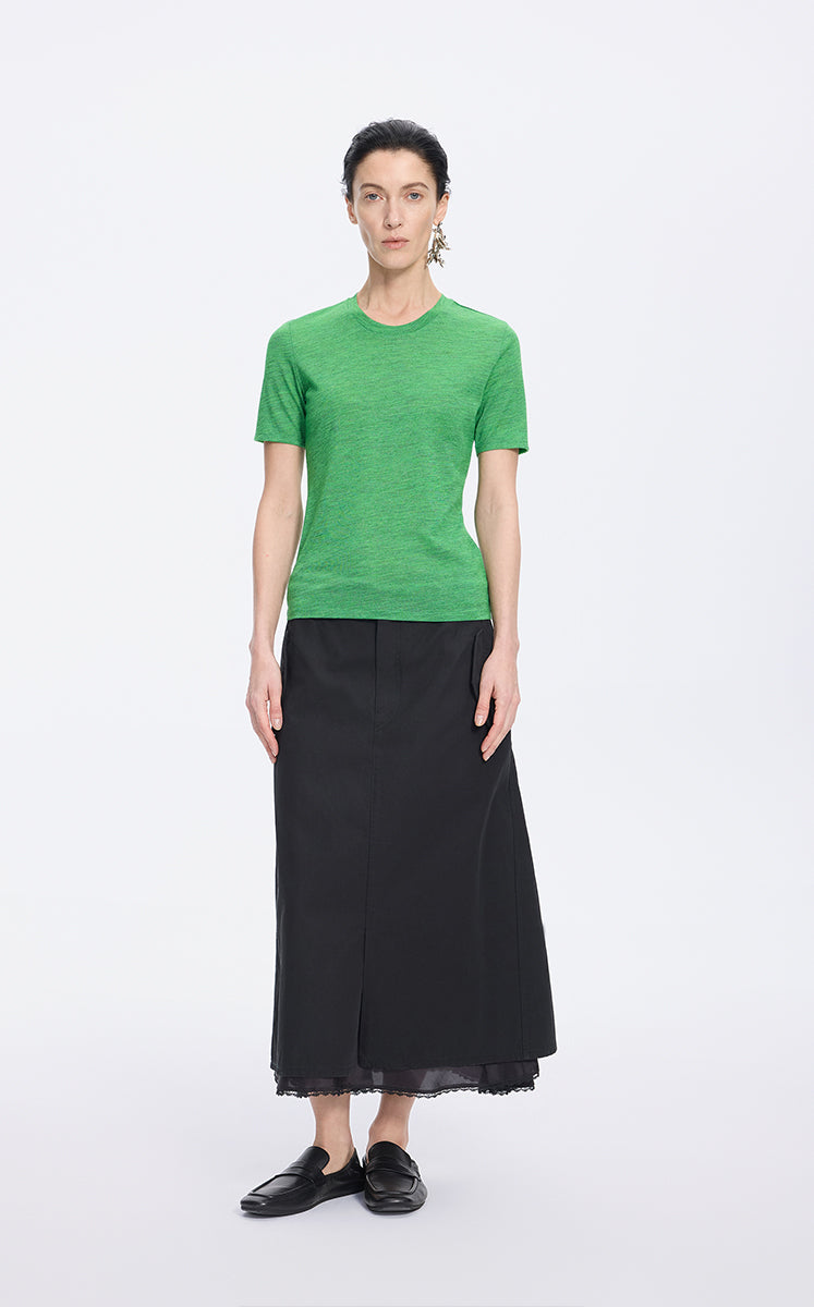 T-Shirt / JNBY Merino Blend Fitted Tee