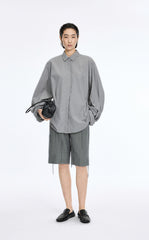 Shirt / JNBY H-Line Deconstructed Cotton Shirt