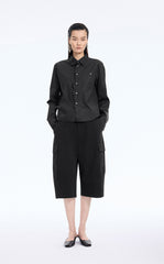 Shirt / JNBY Cut-Out Floral Dimensional Shirt