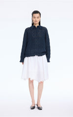 Sweater / JNBY Oversized Textured Knit Pullover