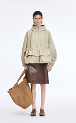 Jacket / JNBY Retro Oversized Fit Cotton Jacket