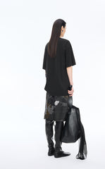 T-Shirt / JNBY Shadows Art Cotton Tee