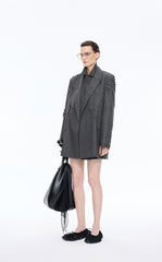 Blazer / JNBY Floral Laser Wool Blend Blazer