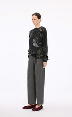 Pants / JNBY Wide-Leg Wool Blend Trousers